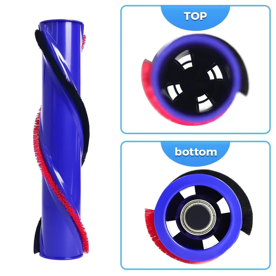 Dyson V6 Ersatzteil-Set: Blaue Bürstenrolle und Hauptbürstenkopf als Zubehör - Bild 3