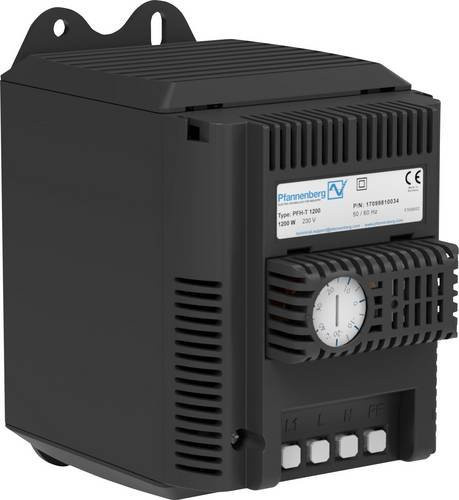 Pfannenberg Heizgebläse mit Thermostat PFH-T 1000 230V in Schwarz - Bild 1