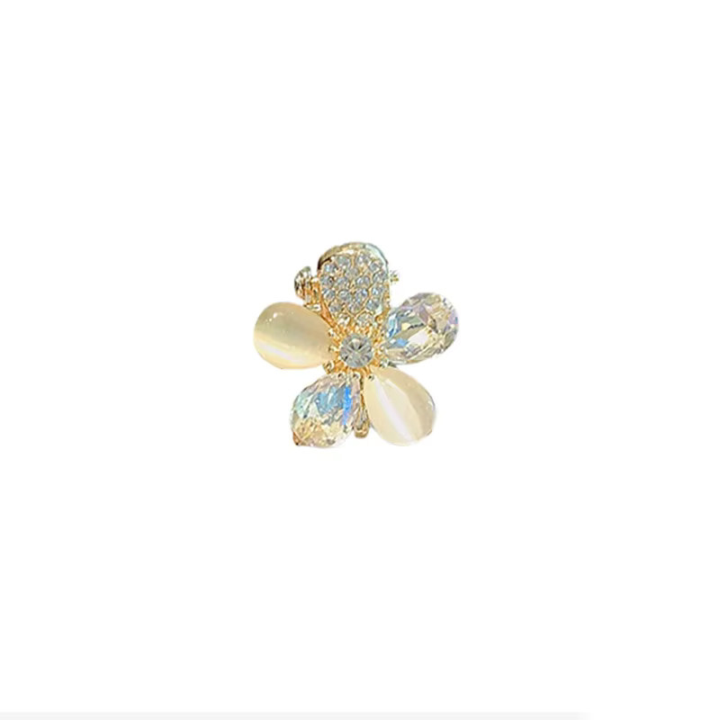 HIYAYZ Haarspange, Kristall-Opal-Blumen, Damen - Bild 2