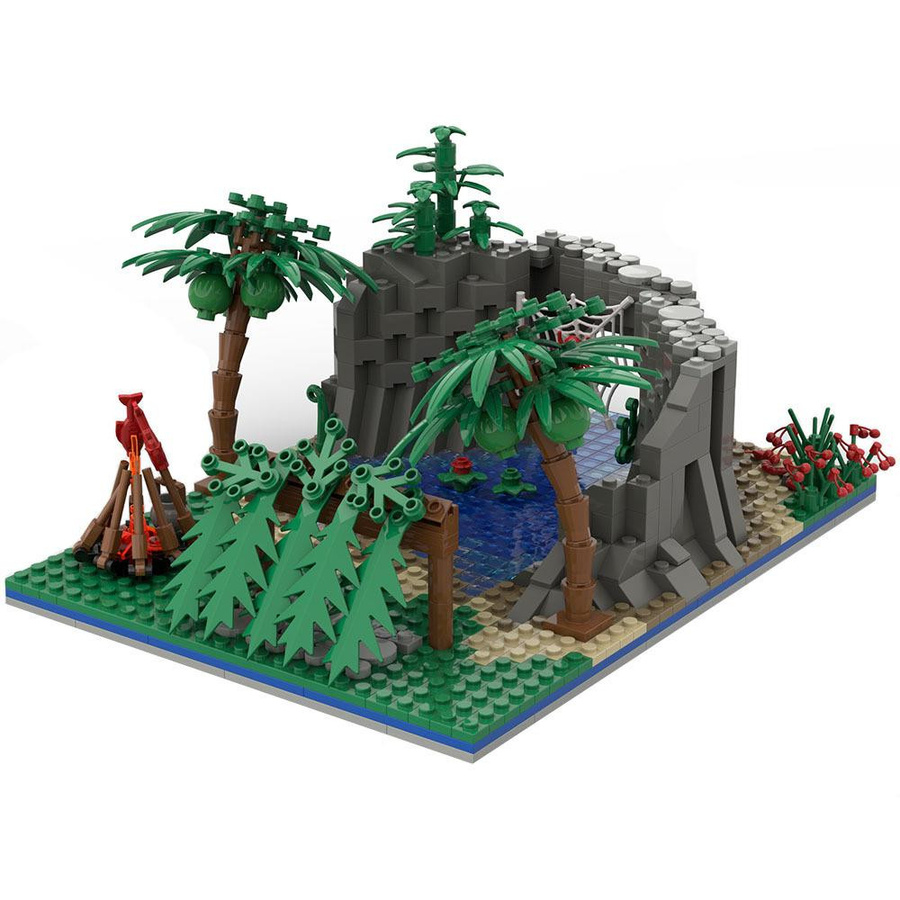 Linyi toy Wilde Landschaft Bausteine Set - Bild 2