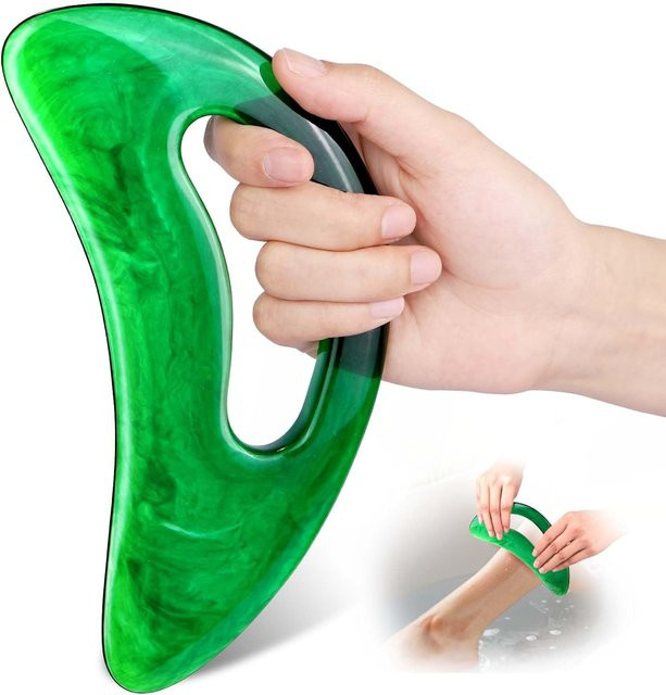 Gua Sha Massage-Werkzeug für Lymphdrainage und Körperformung, Unisex - Bild 1