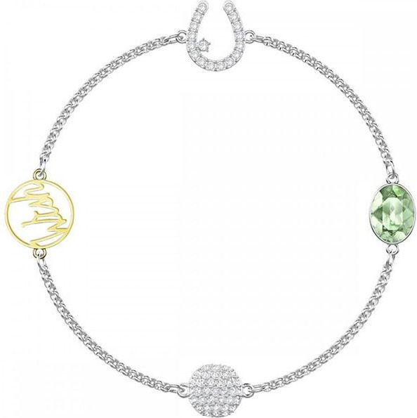 Swarovski Armband, Kristall, Weiß, Silber, Damen - Bild 1