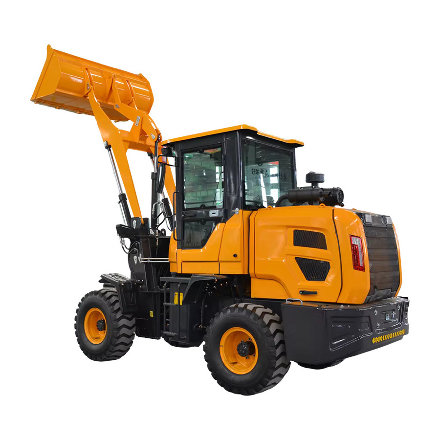 Nicosail Minilader mit Allradantrieb und hydraulischem Multifunktionslader in Orange - Bild 4