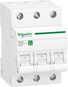 Schneider Electric Leitungsschutzschalter MCB 3P, 16A, Charakteristik C, Weiß, R9F24316 - Bild 1