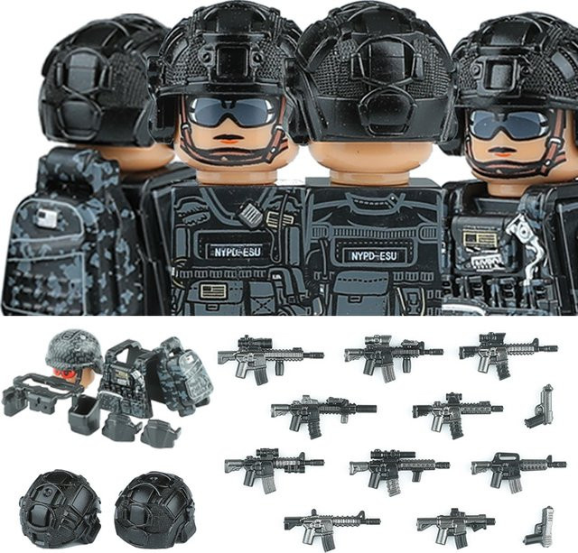 Semalam Militärkommando Spezialeinheiten US SWAT, Angriffsfigur, Polizei - Bild 1