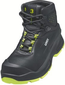 Uvex Sicherheitsschuhe Stiefel S3 in Schwarz Gelb Größe 37 - Bild 1
