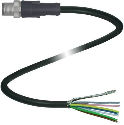 Pepperl+Fuchs Sensor-Aktor-Steckverbinder 70139934, konfektioniert, 8-polig, schwarz, Länge: 5 m - Bild 1