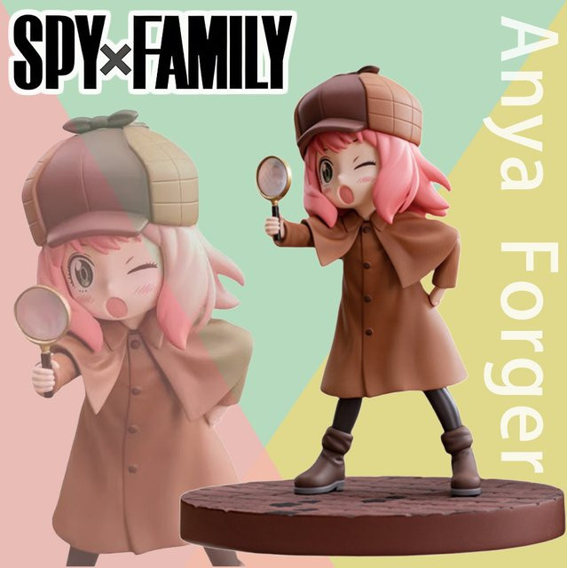Bandai Spy x Family Anya Detektiv, PVC-Figur, Einzelfigur, Kunststoff, Bunt / Mehrfarbig - Bild 1