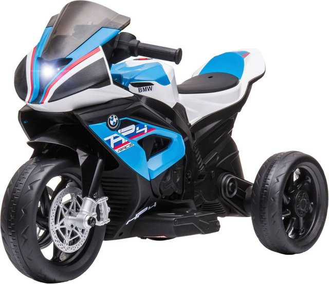HOMCOM Kinder-Elektromotorrad blau mit Licht und Sound - Bild 1