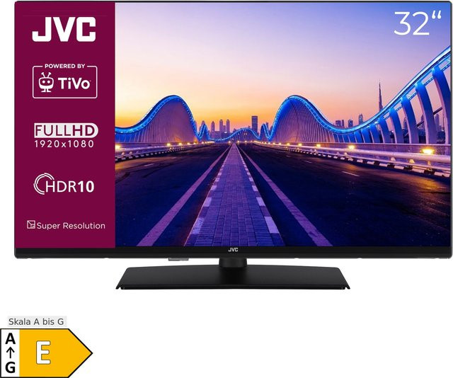 JVC LT-32VF5355 Smart TV Full HD LED-Fernseher 32 Zoll in Schwarz mit HDR und Triple Tuner - Bild 2