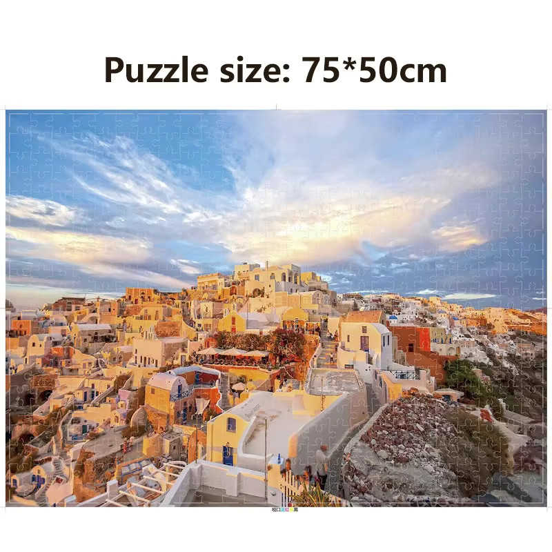 MaxRenard Weltberühmte Malerei Puzzle, 1.000 Teile, Bunt / Mehrfarbig - Bild 1