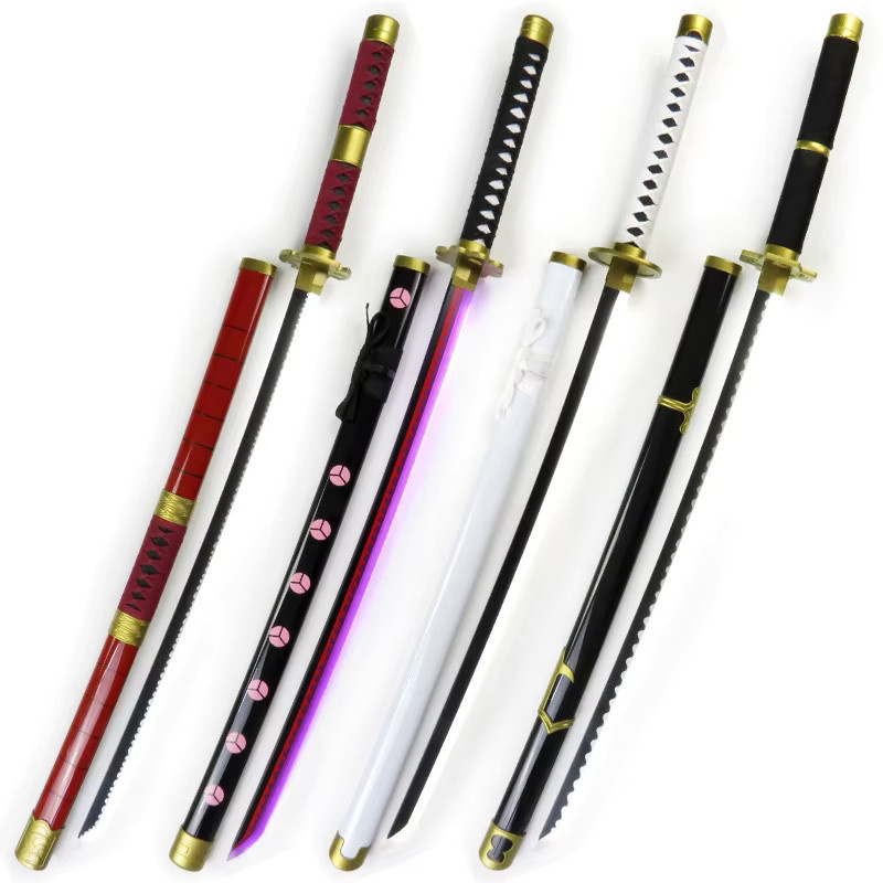 Bandai One Piece Roronoa Zoro Katana, Leuchtendes LED-Lichtschwert, Cosplay Requisite - Bild 2