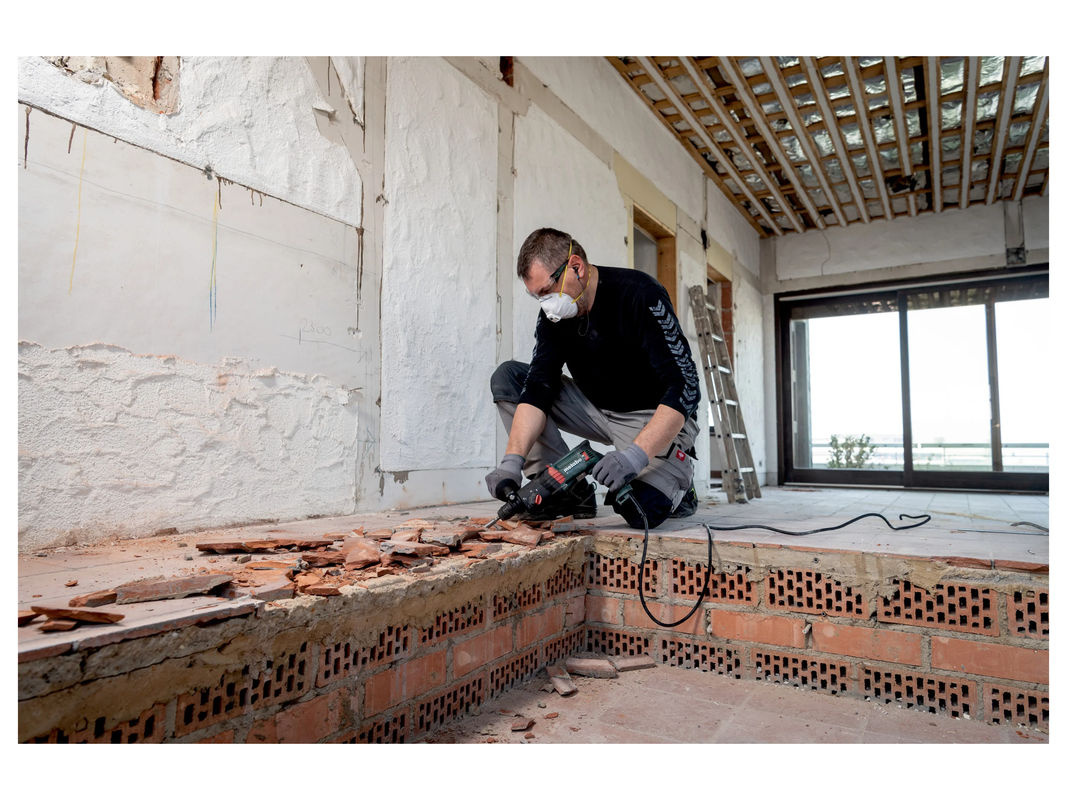 Metabo Kombihammer KHE 2645 in Grün mit 850 W und Kunststoffkoffer - Bild 2