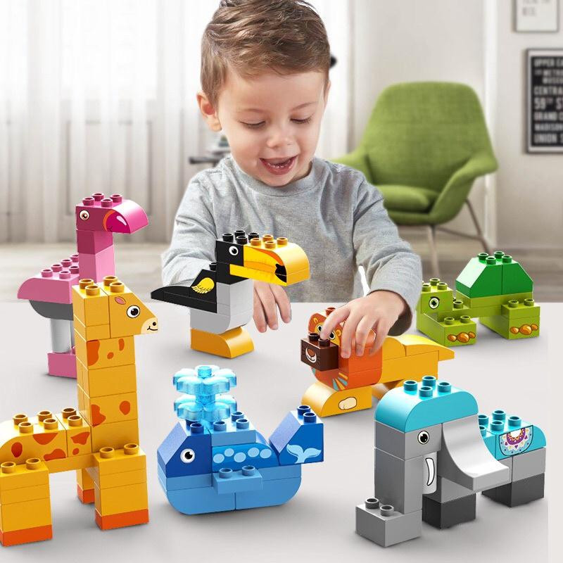 Yiran toy Konstruktionsbausteine Tier 102-teiliges Set bunt - Bild 2
