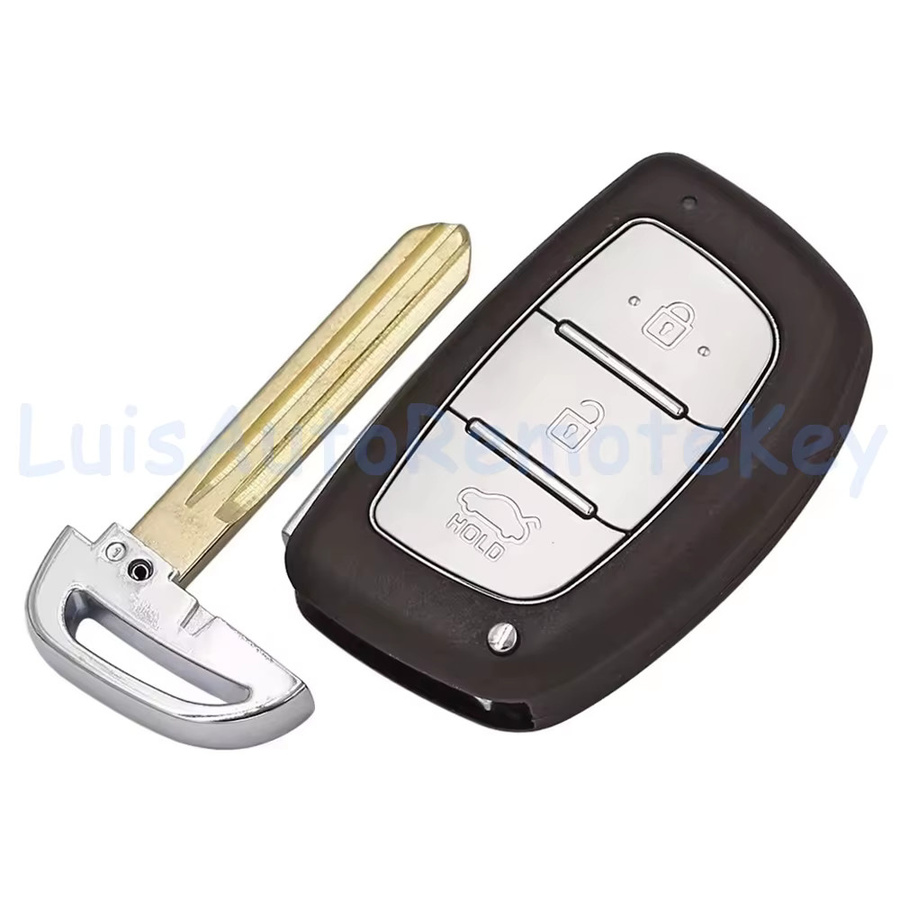 DIYKEY Smart Remote Autoschlüsselanhänger mit 3 Tasten, 433 MHz 8A Chip für Hyundai IX25 Creta 2017-2020, Farbe: Schwarz, P/N: 95440-C9100 - Bild 2