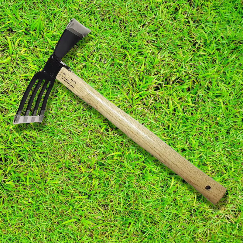 Shunmaii 5-Klauen-Rechen für die Gartenarbeit als Handgrubber und Hacke zum Unkrautjäten und Kultivieren - Bild 4