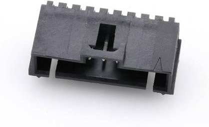 Molex Steckverbinder mit 9 Polen, Rastermaß 2,54 mm, Schwarz - Bild 1