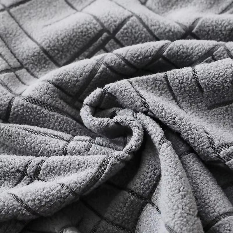WANERQU Entenschnabel-Stuhlbezüge aus Jacquard in Grau für Esszimmerstühle mit gebogener Rückenlehne - Bild 4