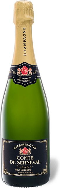 Comte de Senneval Champagner Brut 2018 0,75 l - Bild 1