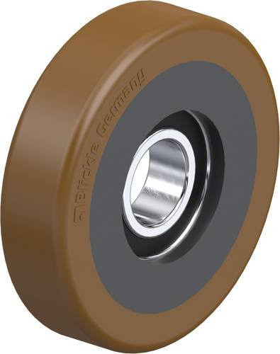 Blickle Führungsrolle FPOB 100x25/25-15K in Schwarz mit 100mm Durchmesser und 250kg Tragfähigkeit - Bild 1