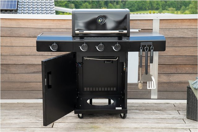 Outdoorchef Gasgrill Grillstation HEAT C-335 mit Blazing Zone in Schwarz - Bild 1