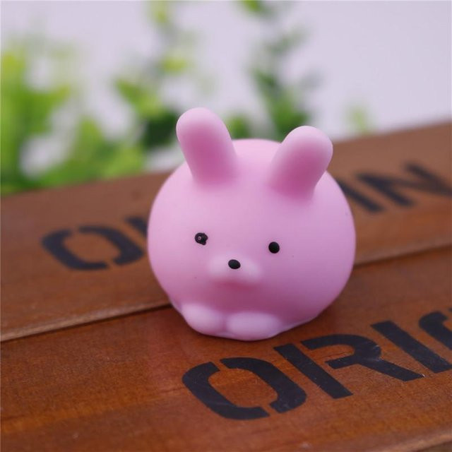 BC Pet Supplies Squishy Bunny, rosa, Spielzeug für Kinder - Bild 1