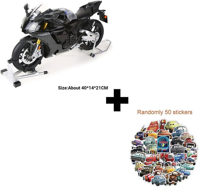 Linyi toy car R1M Spritzmodell Motorradspielzeug, 1:6er-Maßstab, mit Licht und Sound, ab 14 Jahren - Bild 1