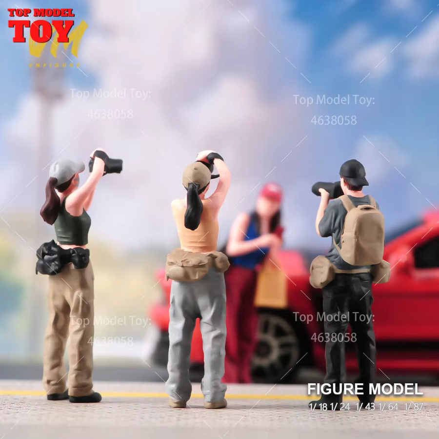 MAK Bemalte Miniaturen, Professioneller Fotograf, Figur, Unbemaltes Modell - Bild 3