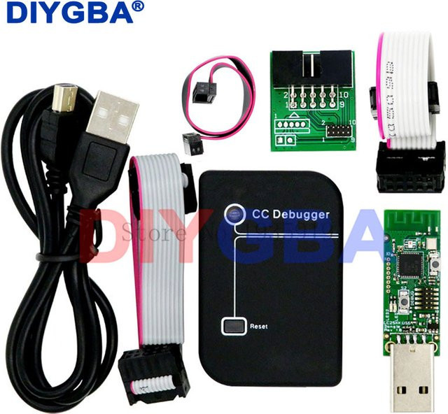 DNIGEF CC Debugger Zigbee Emulator CC2531 CC2540 Sniffer Wireless Board Bluetooth 4.0 Dongle USB Programmierer und Downloader Kabel - Bild 1