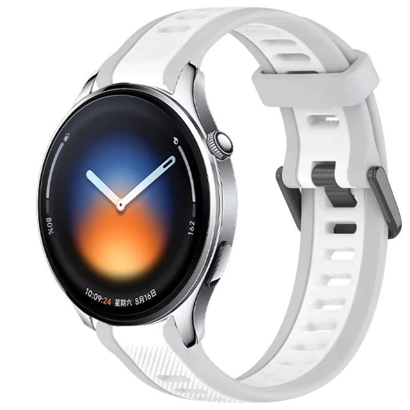 Xiaomi Silikonarmband, 18mm 20mm 22mm, für Xiaomi Watch 5, OPPO Watch - Bild 2