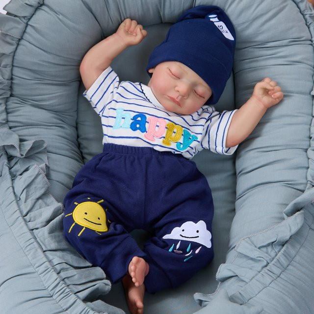 Boneca Baby Puppe, Silikon, Bunt / Mehrfarbig - Bild 1