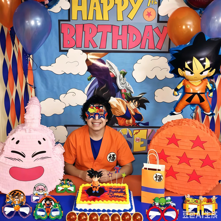 Bandai Dragon Ball Fotorequisiten, Papierbrillen, 8-16-teiliges Set - Bild 2