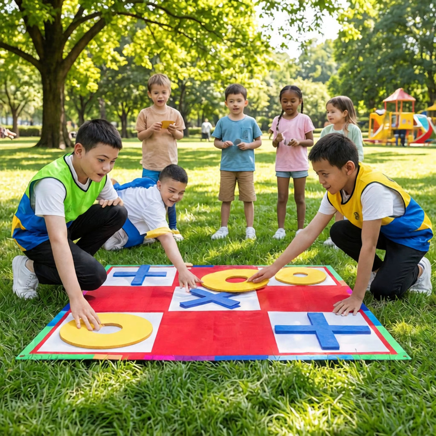 soulbao Riesiges XO-Schach, Partyspiel, Blau, Bunt / Mehrfarbig - Bild 3