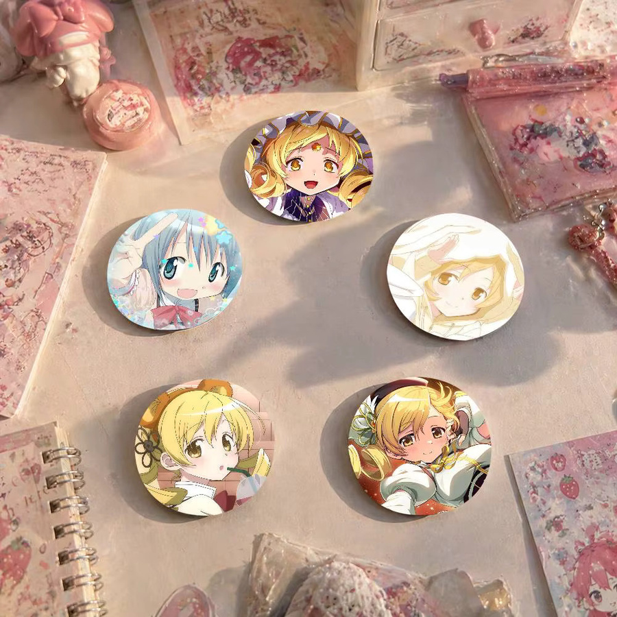 Puella Magi Madoka Magica Snap-in-Pins, Brosche, Unisex - Bild 2