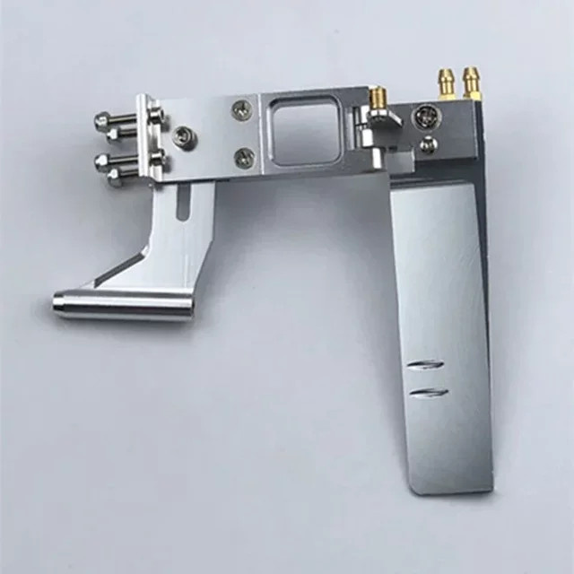E-Star Hub Wasser Absorbieren Ruder Aluminium Saug Ruder mit Schwanz, 1-teiliges Set, Metall, Grau - Bild 1