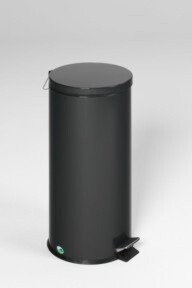 VAR Tret-Abfallsammler mit Fußpedal und herausnehmbarem Inneneimer, Anthrazit, 30 l - Bild 1