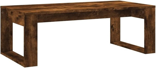vidaXL Couchtisch Eiche Räuchereiche Braun Modern B/T/H: 102 x 50 x 35 cm - Bild 1