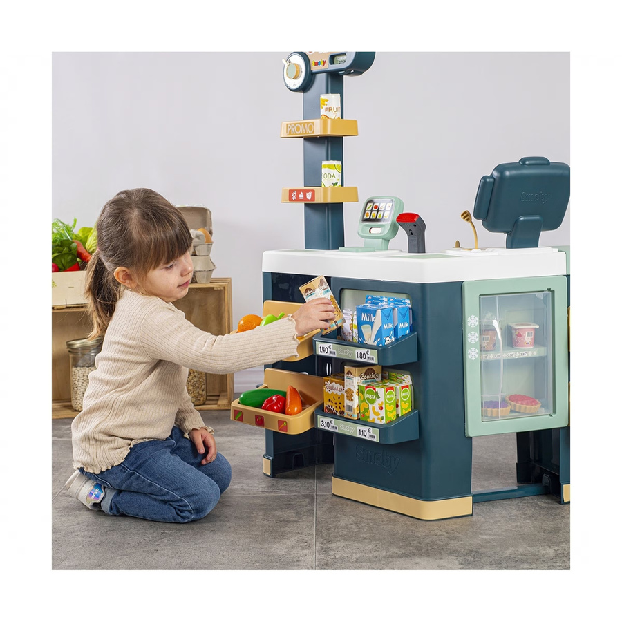 Smoby Kaufladen Maxi-Supermarkt mit Einkaufswagen, ab 3 Jahre - Bild 2
