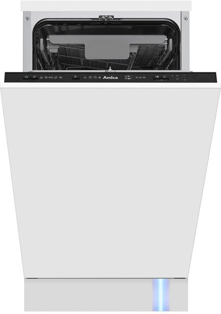 Amica EGSPV 584 900 Einbau-Geschirrspüler vollintegriert, Breite: 45 cm, Weiß - Bild 1