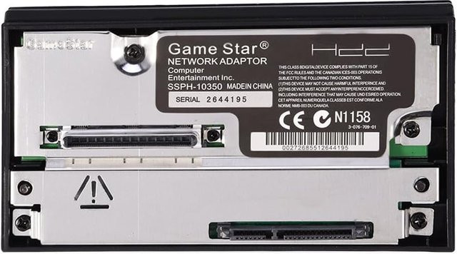 Sony SATA HDD Festplattenadapter für PS2 Fat Playstation 2 Game Console in Schwarz - Bild 1