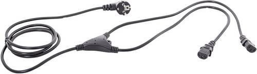 HAWA Kaltgeräte Y-Kabel in Schwarz, Länge: 2,35 m - Bild 1