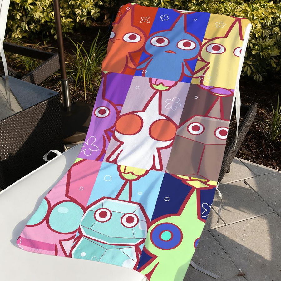 Schnelltrocknendes Kühlhandtuch Pikmin Multicolor B: 40 cm, H: 60 cm - Bild 3