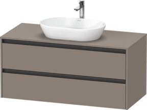Duravit Waschtischunterschrank Ketho.2 matt, wandhängend, Breite: 120 cm, Tiefe: 55 cm - Bild 1