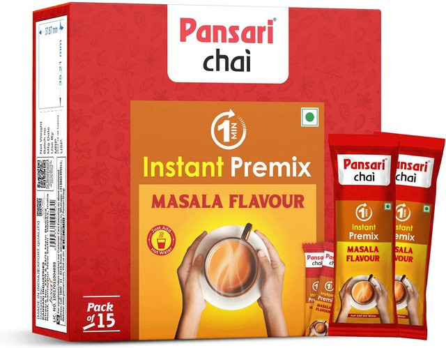 Pansari Masala Chai Instant-Tee-Pulver 15 x 14 g - Bild 1