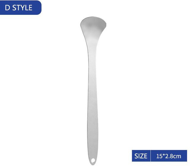 Zungenschaber Reiniger aus Edelstahl mit Reiseetui, Unisex - Bild 1