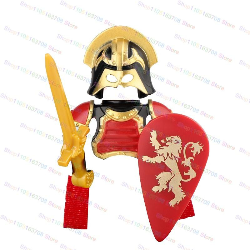 Linyi toy Mittelalterlich Römisch Soldaten Schild Zubehör Bausteine - Bild 1
