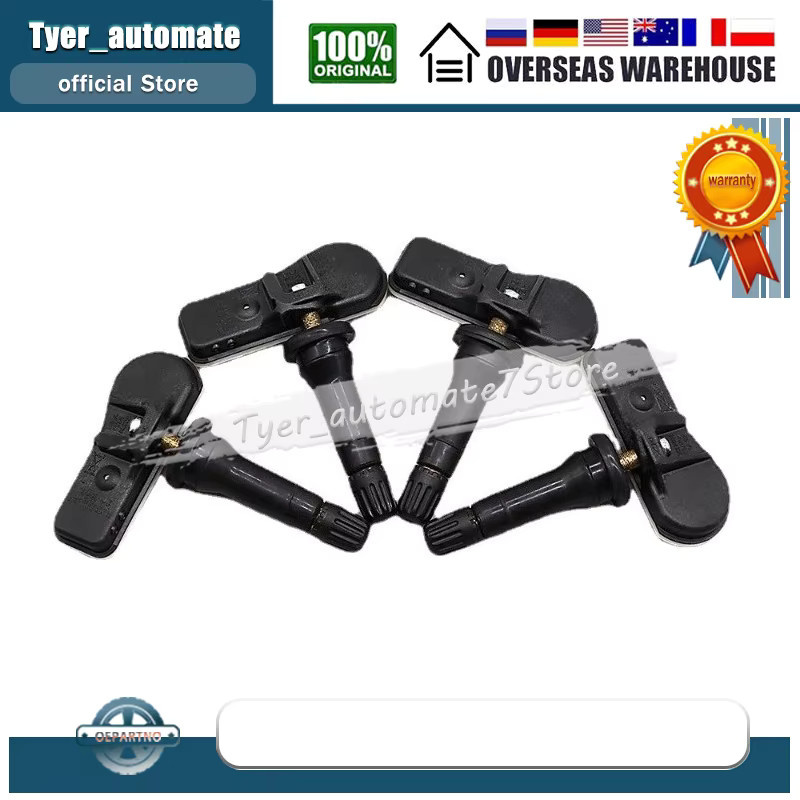 GANGLE Reifendruckkontrollsystem TPMS-Sensor 433 MHz in Schwarz für Citroen Jumpy und Jumpy Combi - Bild 2