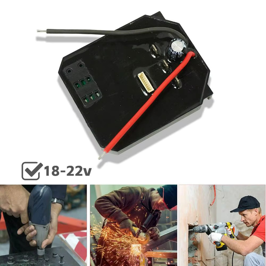 DAYFULI Controller Motherboard für bürstenlose 18V-21V Lithium Bohrmaschinen in Schwarz - Bild 3