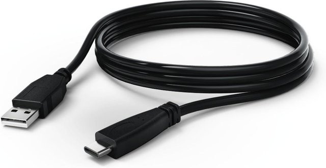 Ladekabel für Nintendo Switch und Switch Lite in Schwarz, Länge: 2,0 m - Bild 1