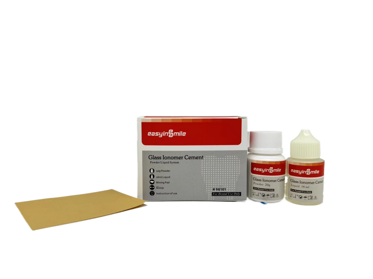 easyinsmile Dental-Glasionomer-Zement-Set, 20g+16ml - Bild 2
